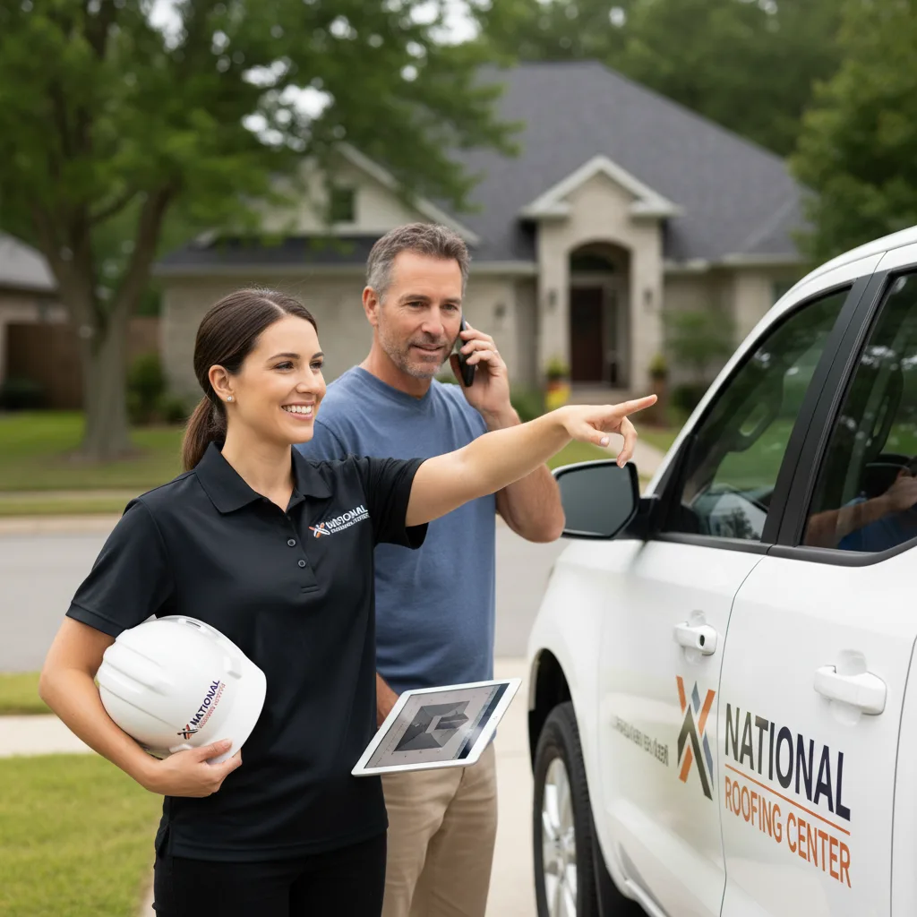 National Roofing Center customer support in Sapphire